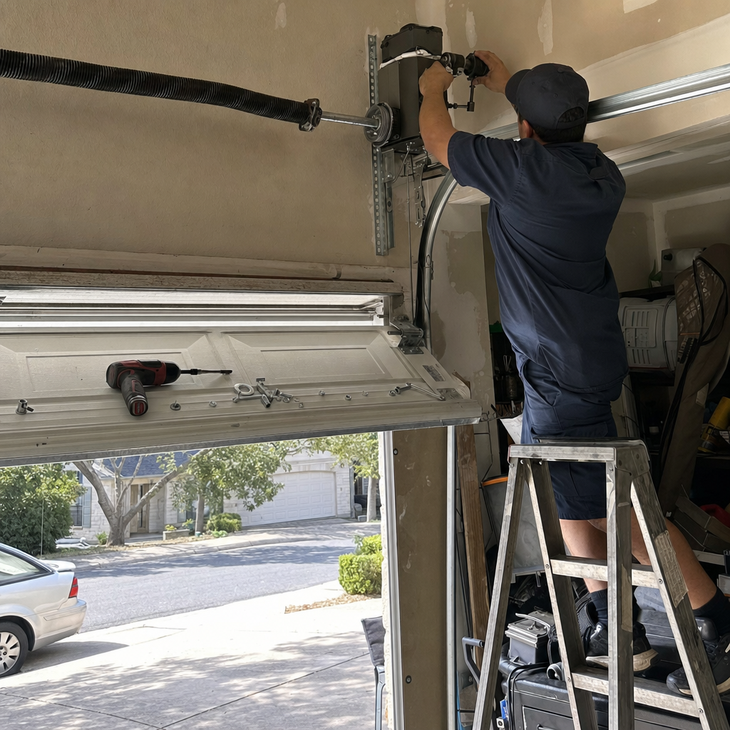 Garage door opener repair